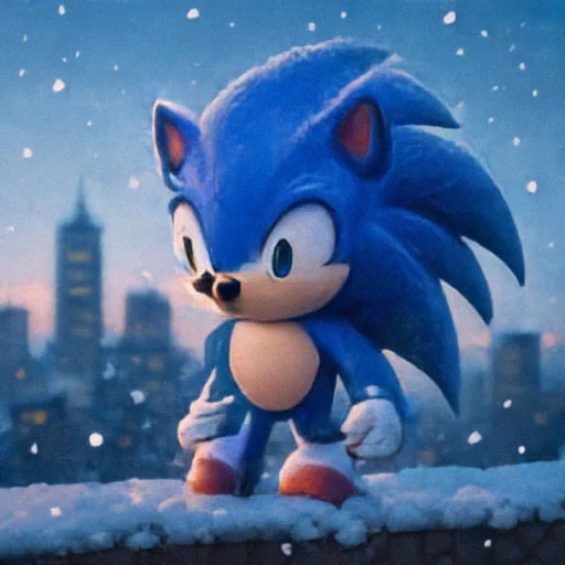 Full model output reproducing Sonic the Hedgehog.